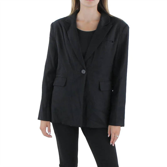 Gracia - Separate Office One-button Blazer