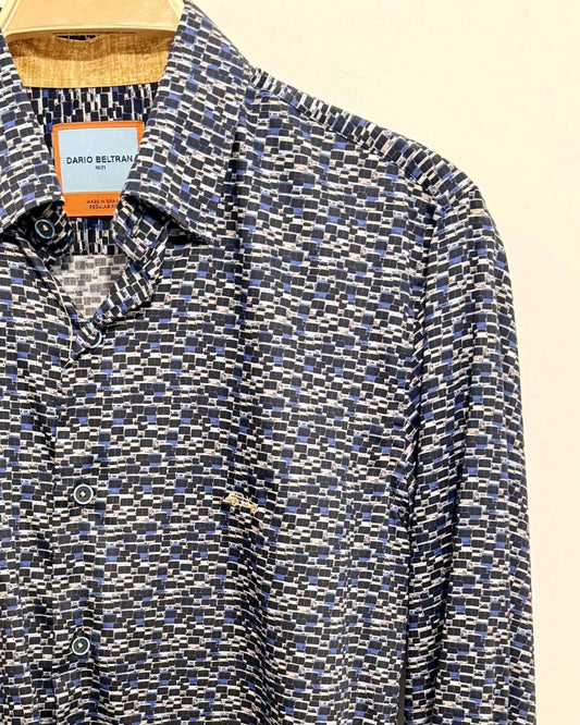 Dario Beltran - Men's Erro Long Sleeve Shirt