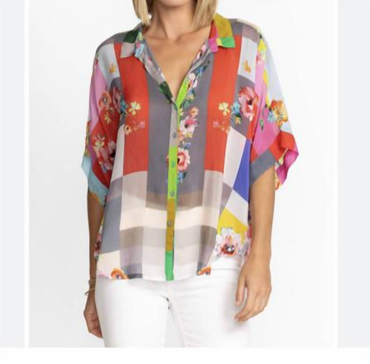 Johnny Was - Block Lynn Blouse