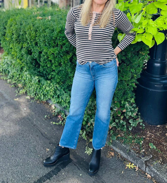 Mododoc - Long Sleeve Slim Henley Top