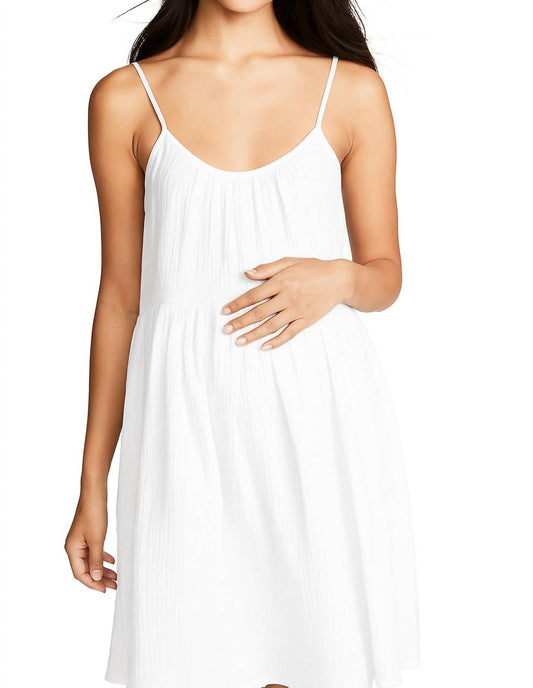 Hatch - The Elodie Cotton Gauze Mini Dress