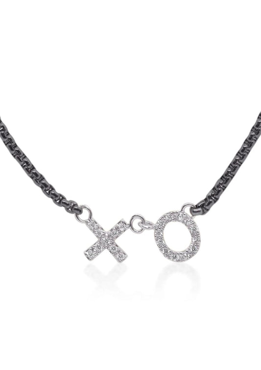 Alor - 0.17 Cts Expressions Of Love Xo Necklace