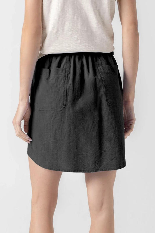 Lilla P - Round Hem Mini Skirt