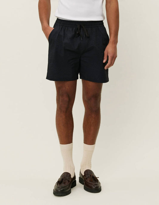 Les Deux - Stan Seersucker Swim Shorts