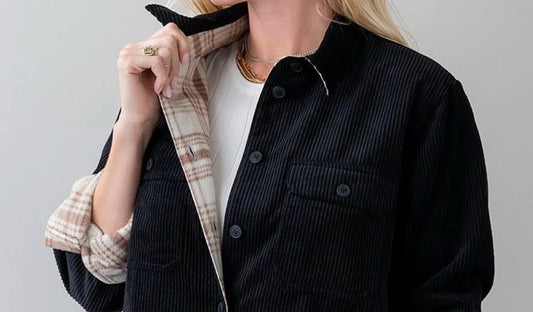 Trend:Notes - Corduroy Reversible Jacket