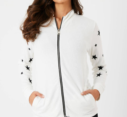 French Kyss - Women's Star Zip Up Jacket