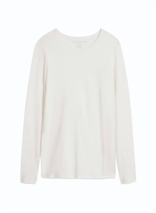 Majestic Filatures - Women's Cashmere Long Sleeve Round Neck T-shirt