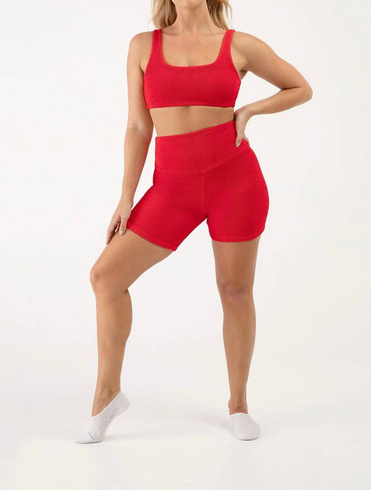 Bloch - Women's High Waisted 5” Biker Shorts