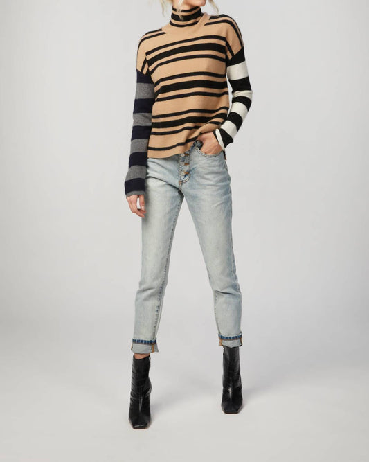 HI-LO TURTLENECK PULLOVER