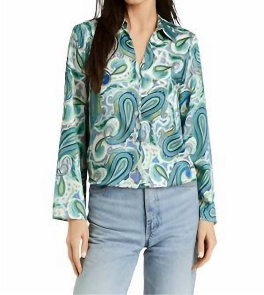 Drew - Celine Paisley Shirt