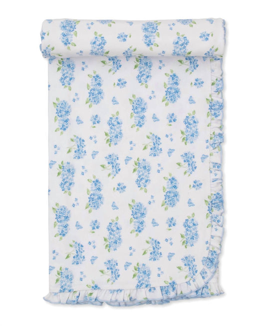 Kissy Kissy - Baby's Heavenly Hydrangeas Blanket
