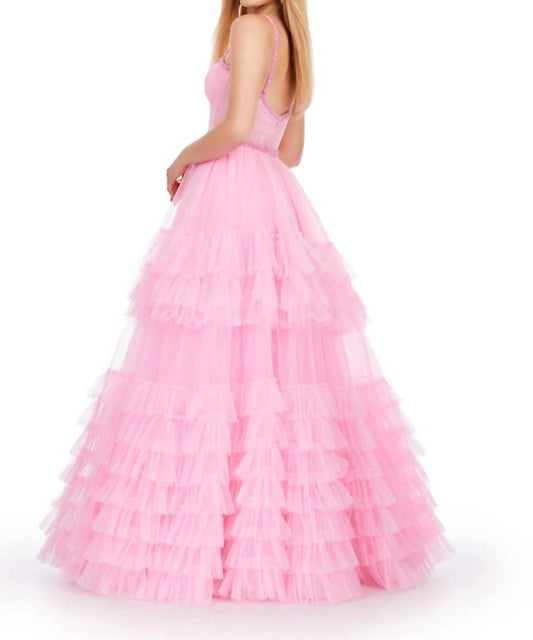 Ashleylauren - Tulle Prom Dress