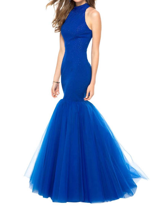 Sherri Hill - Beaded Jersey Mermaid Prom Dress