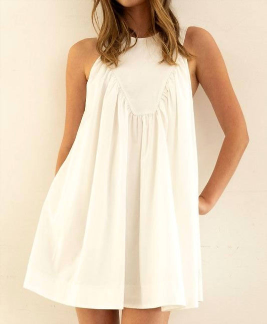 Heyson - Key Element Sleeveless Flowy Mini Dress