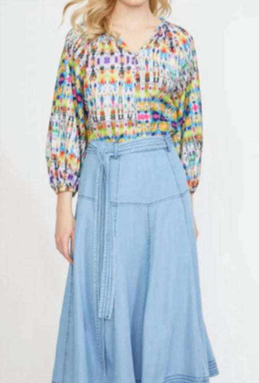 Stellah - SHIBORI BLOUSE