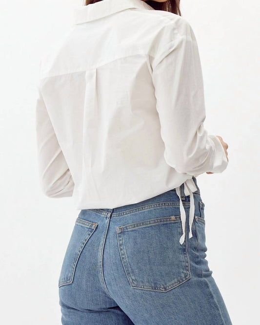 Greylin - Eslee Poplin Drawstring Top