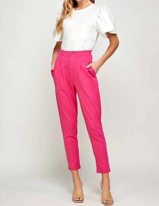 Ellison - Pleated Pants
