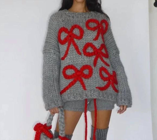 Hope Macaulay - Chunky Bow Sweater