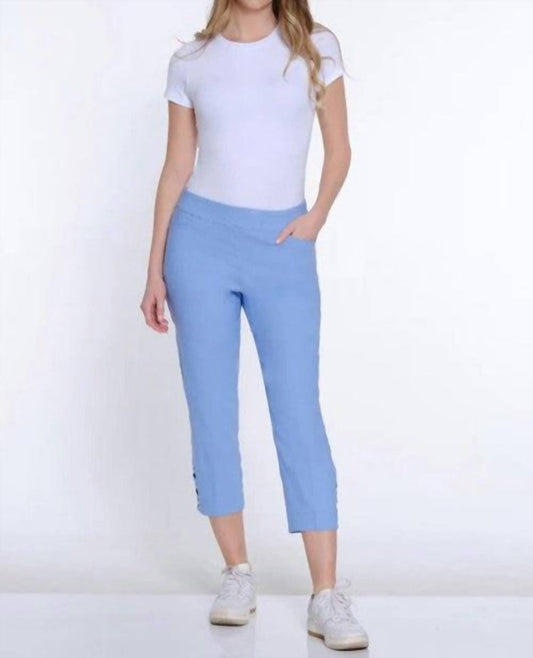 Multiples - Fine Line Twill Crop Pant