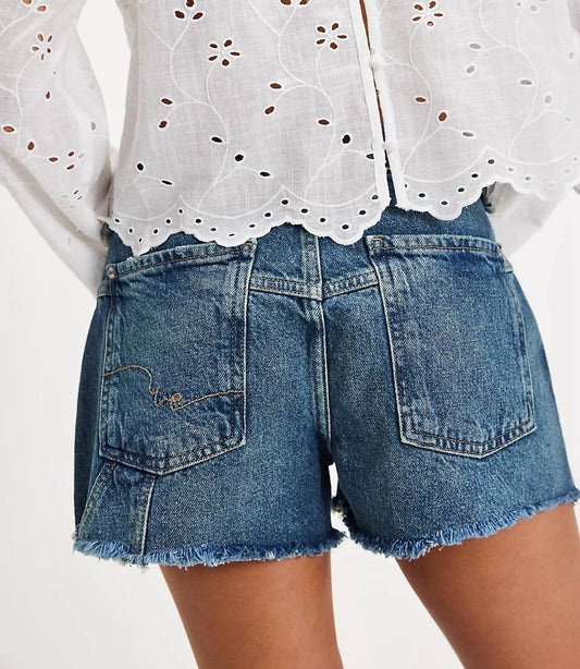 Free People - Now Or Never Denim Short