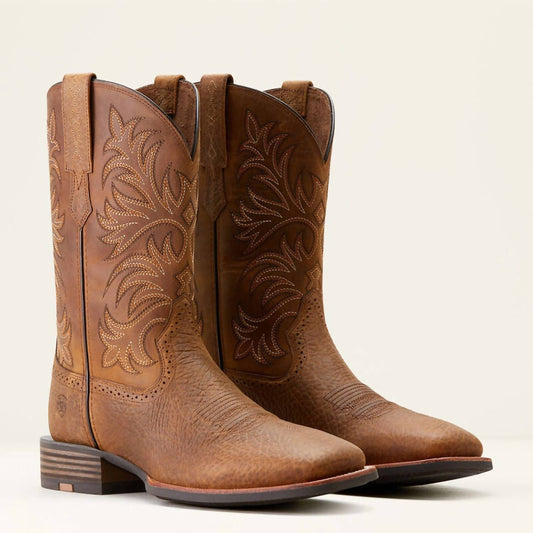 Ariat - Men's Oakwood Pebbled Cowboy Boots