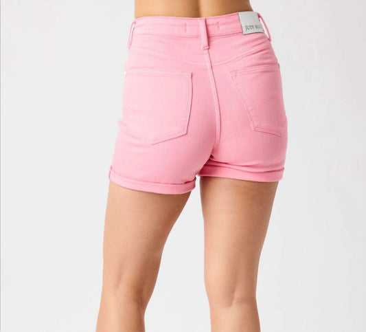 Judy Blue - Women's High Rise Tummy Control Shorts