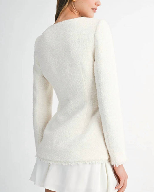 Mable - She’s A Classic Tweed Skirt Set