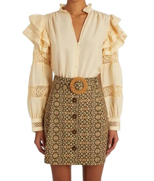 Marie Oliver - Talia Long Sleeve Blouse