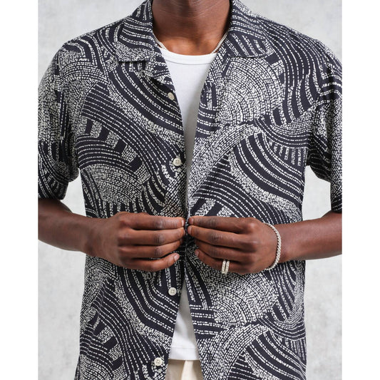 Wax London - Didcot Short Sleeve Shirt