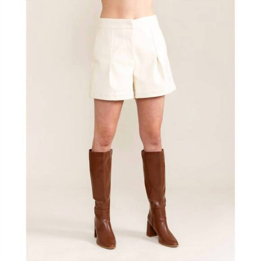 S'Edge - Vegan Leather Shorts
