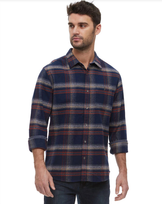 Flags & Anthem - Fisher Long Sleeve Flannel Shirt