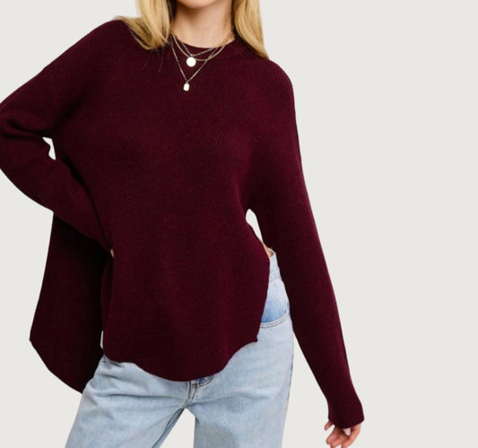 Mimosa - Tatum Double Slit Sweater
