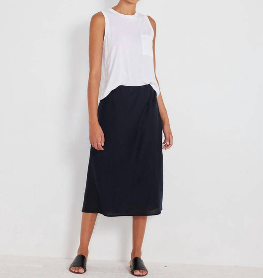 Not Monday - Rian Linen Skirt