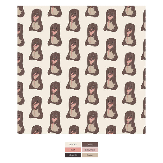 Kickee - Print Ruffle Toddler Blanket