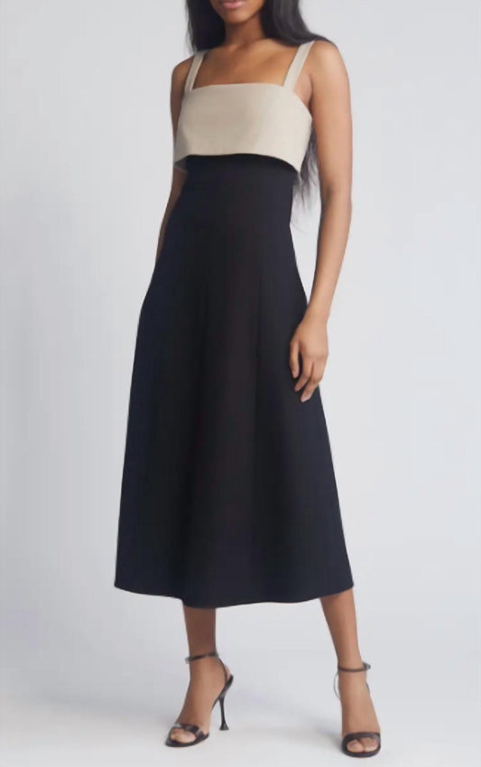 Rue Sophie - Aurelia Colorblock Midi Dress