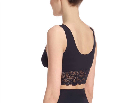 Commando - Sexy and Smooth Lace Trim Longline Bralette