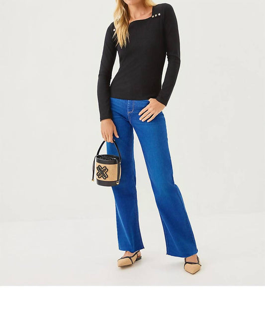 Lilly Pulitzer - Beaty Long Sleeve Square Neck Knit Top