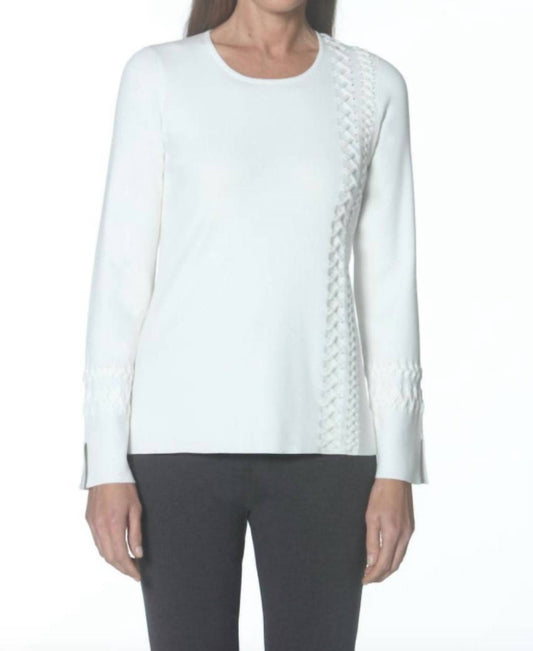 J'Envie/Eli - Criss Cross Tunic Top