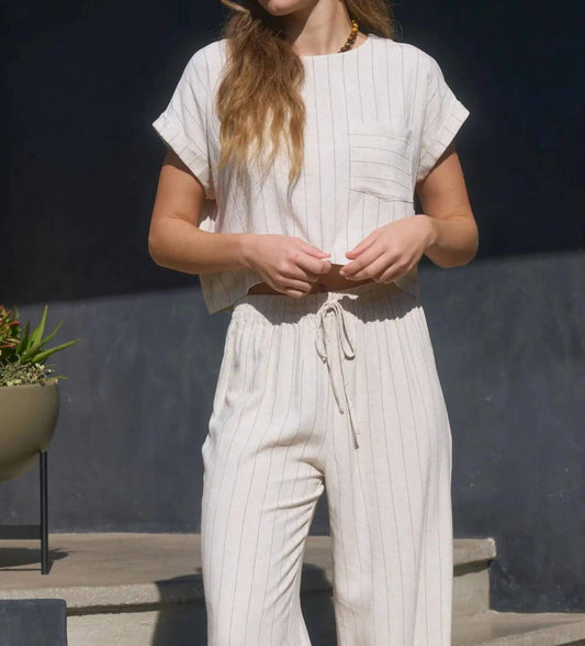 Blu Pepper - Joan Linen Top