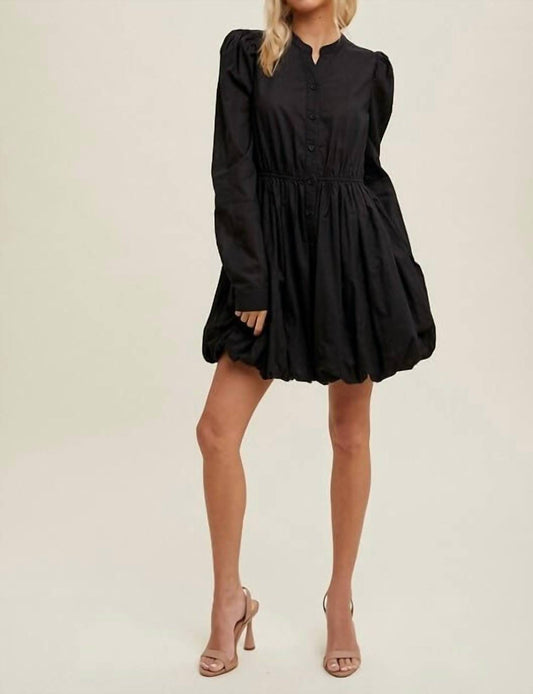 Wishlist - Briana Long Sleeve Dress