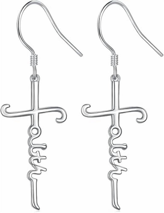 Allyanna Gifts - Women's Faith Dangle Earrings