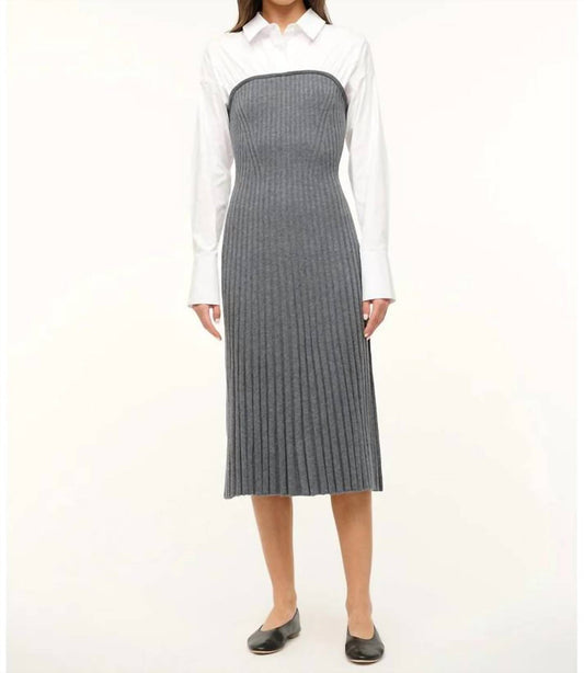Staud - O'keefe Pleated Dress