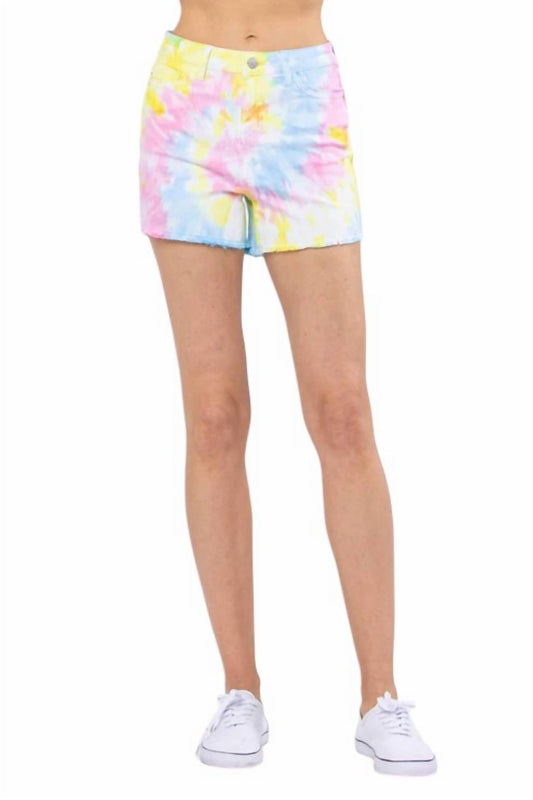 Judy Blue - Swirl Tie Dye Shorts
