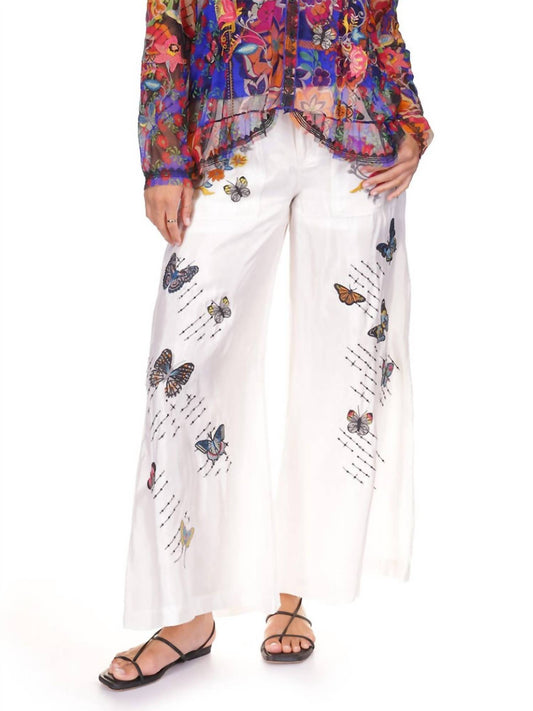 Johnny Was - Moesly Embroidered Pant Borbolete