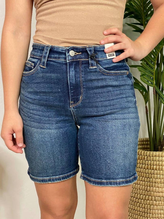 Judy Blue - Dark Bermuda Shorts