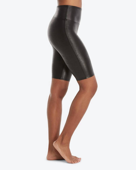 Spanx - Faux Leather Bike Shorts