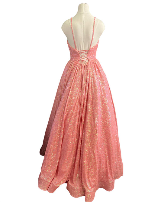 Sherri Hill - Soft Sequin Ball Gown