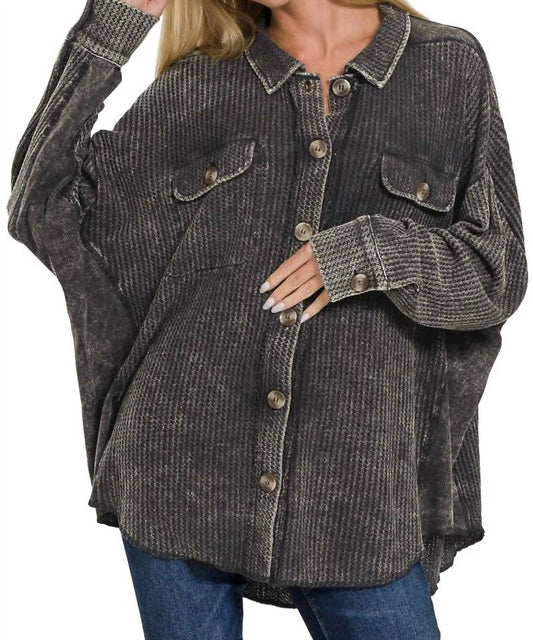 Zenana - Relaxed Oversized Shacket