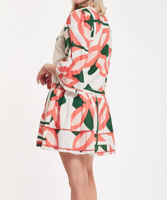 Modaposa - Penelope Dress Moroccan Abstract