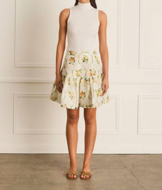 Aqua Blu - Paloma Mini Skirt